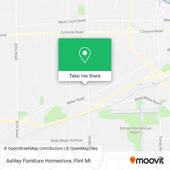 Ashley Furniture Homestore map