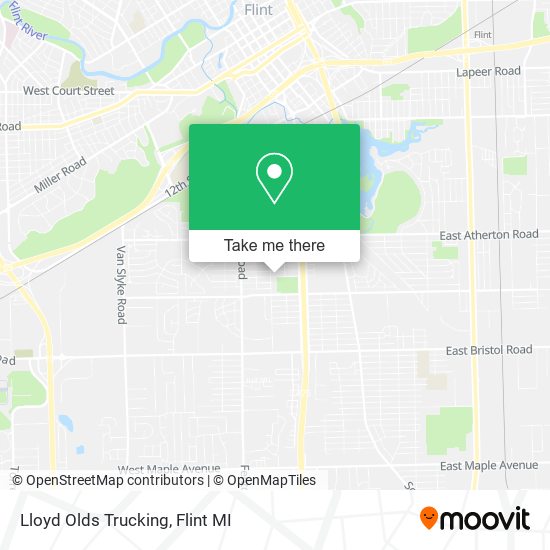 Lloyd Olds Trucking map