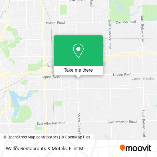 Walli's Restaurants & Motels map