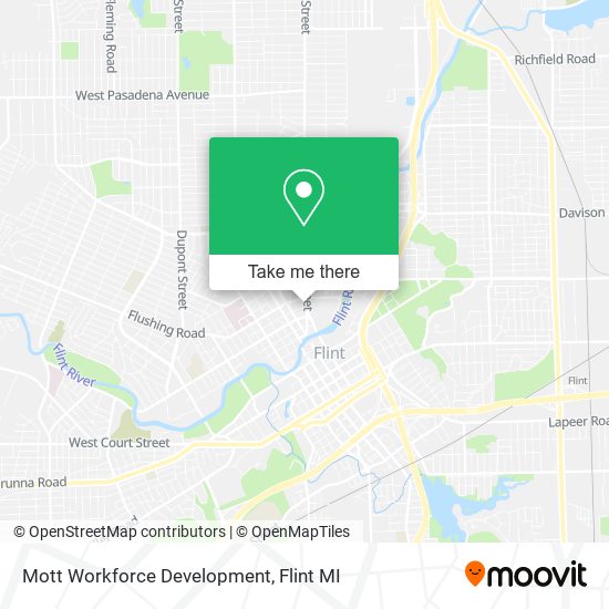 Mapa de Mott Workforce Development