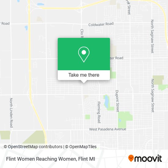 Flint Women Reaching Women map