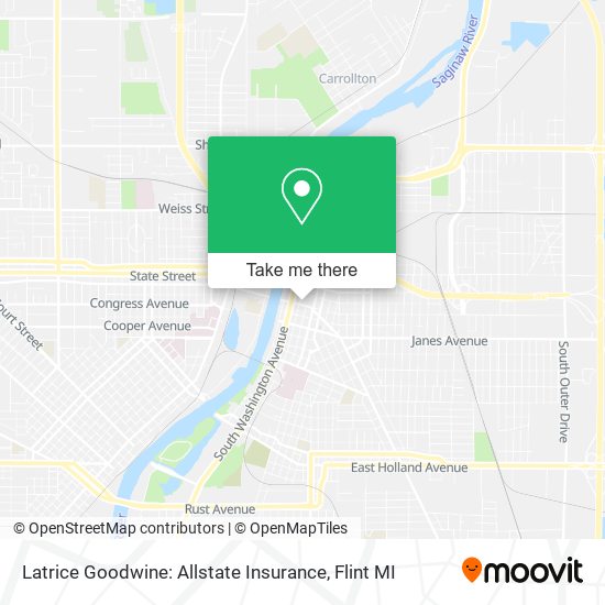 Latrice Goodwine: Allstate Insurance map