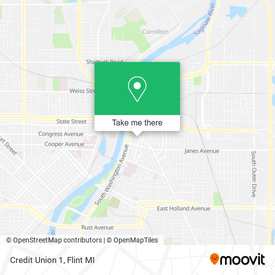 Credit Union 1 map