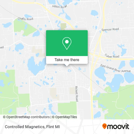 Controlled Magnetics map