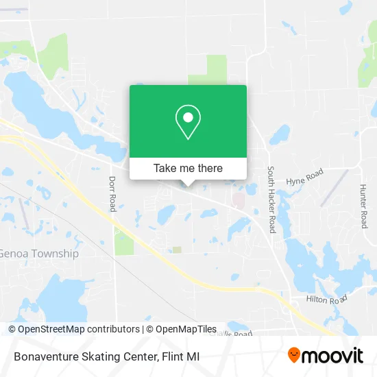 Bonaventure Skating Center map
