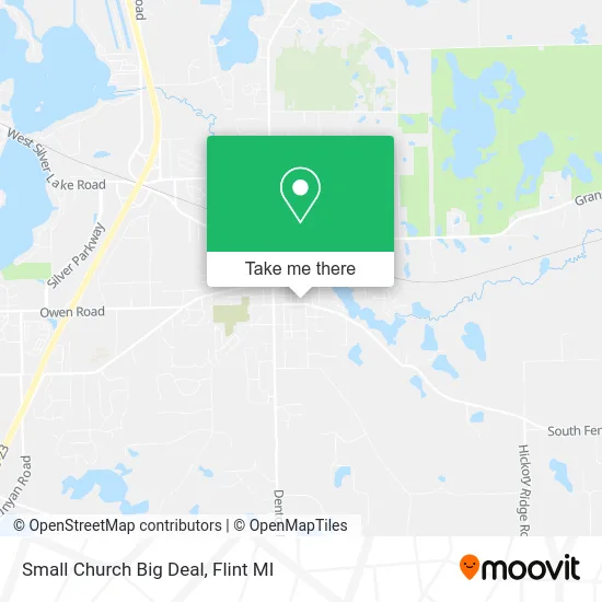 Small Church Big Deal map