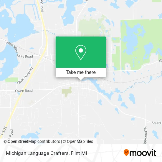 Michigan Language Crafters map