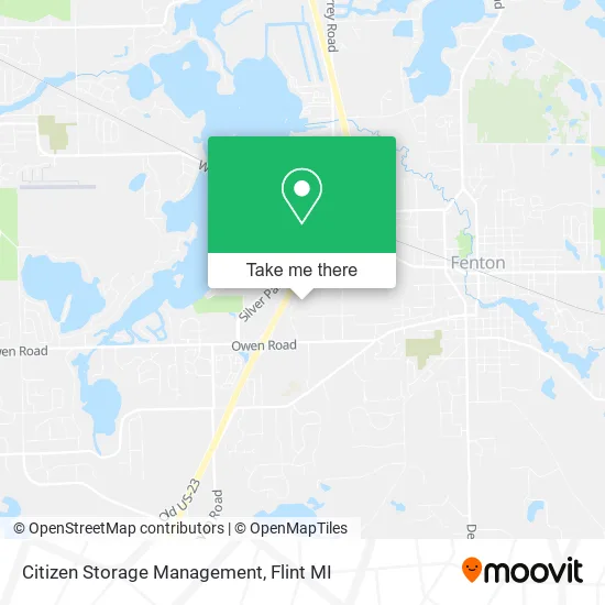 Citizen Storage Management map