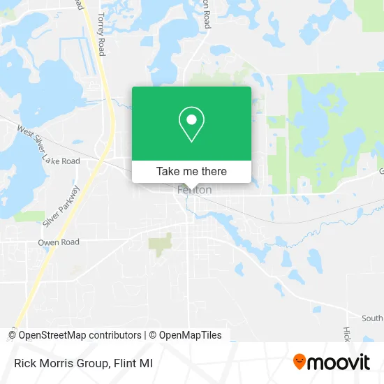 Rick Morris Group map