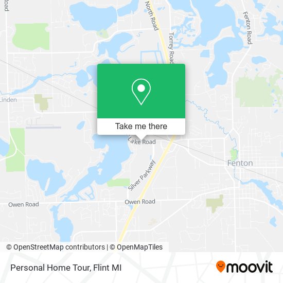 Personal Home Tour map