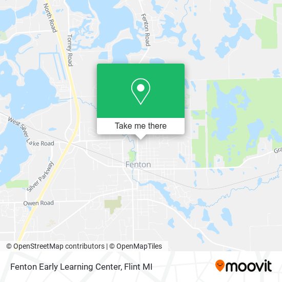 Fenton Early Learning Center map