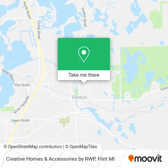 Creative Homes & Accessories by RWP map