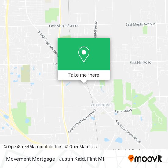 Movement Mortgage - Justin Kidd map