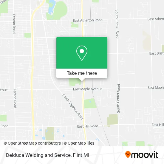 Delduca Welding and Service map