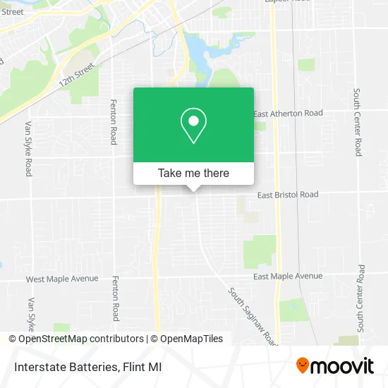 Mapa de Interstate Batteries
