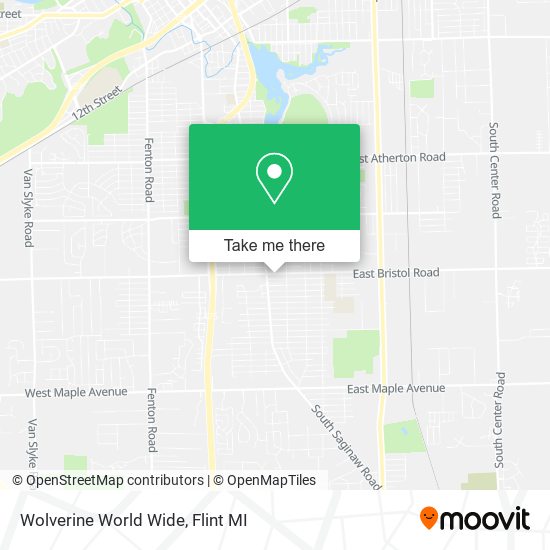 Wolverine World Wide map