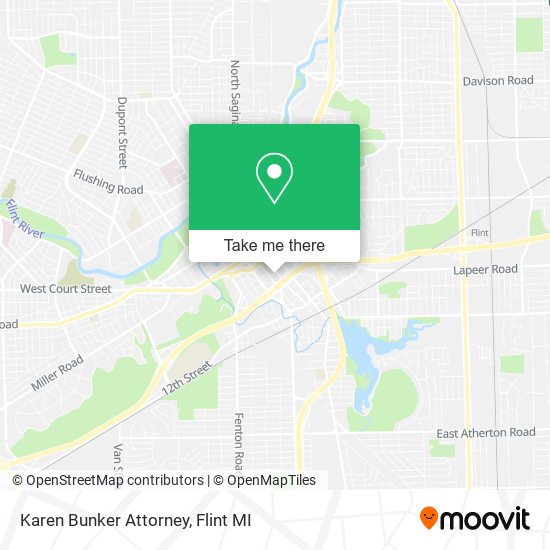 Karen Bunker Attorney map