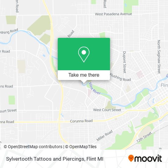 Sylvertooth Tattoos and Piercings map