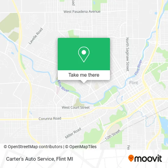 Carter's Auto Service map