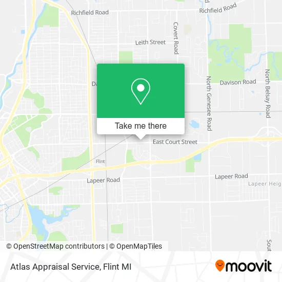 Mapa de Atlas Appraisal Service