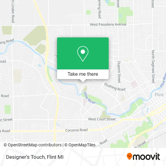 Designer's Touch map