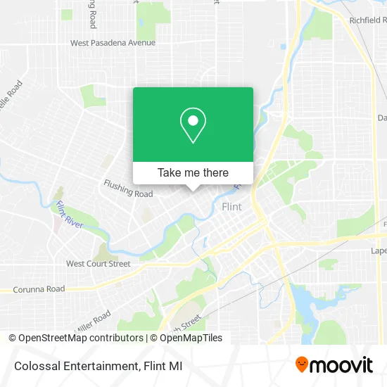 Colossal Entertainment map