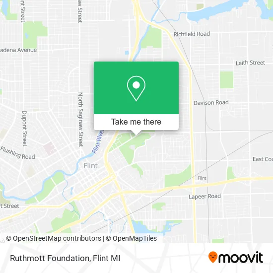 Ruthmott Foundation map