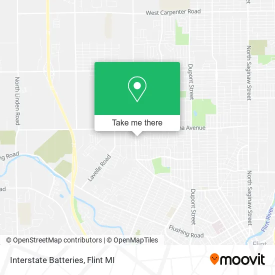 Interstate Batteries map