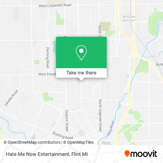Hate Me Now Entertainment map