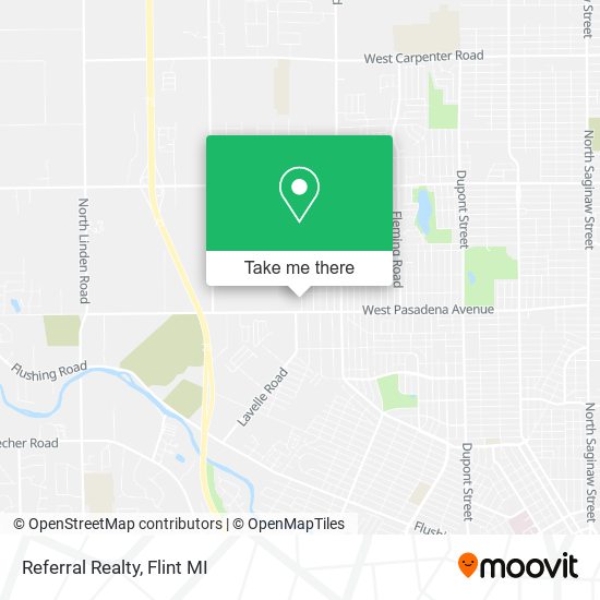 Referral Realty map