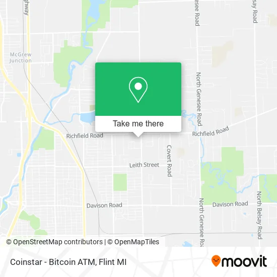 Coinstar - Bitcoin ATM map