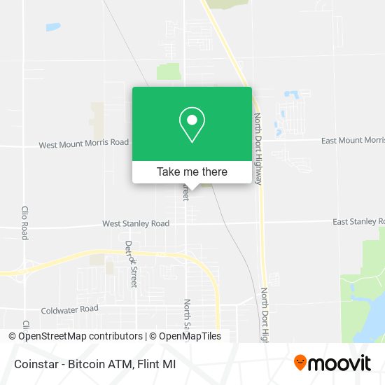 Coinstar - Bitcoin ATM map