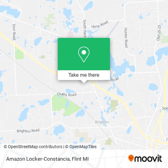 Amazon Locker-Constancia map
