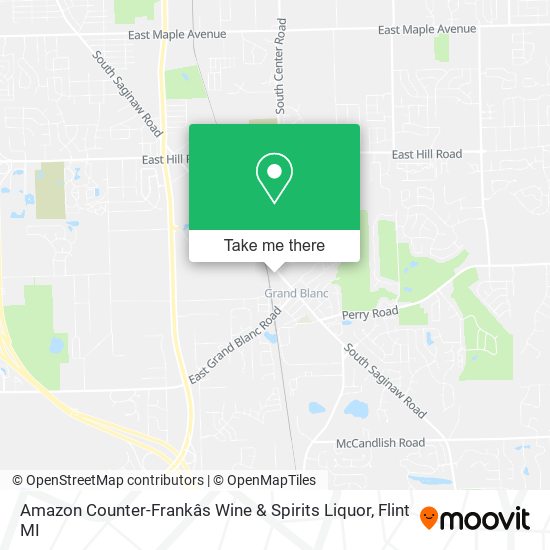 Amazon Counter-Frankâs Wine & Spirits Liquor map