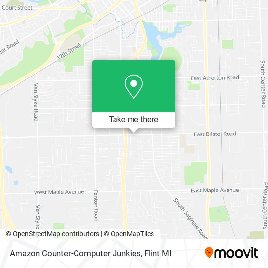 Mapa de Amazon Counter-Computer Junkies