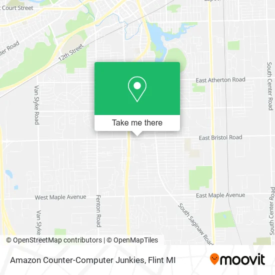 Mapa de Amazon Counter-Computer Junkies