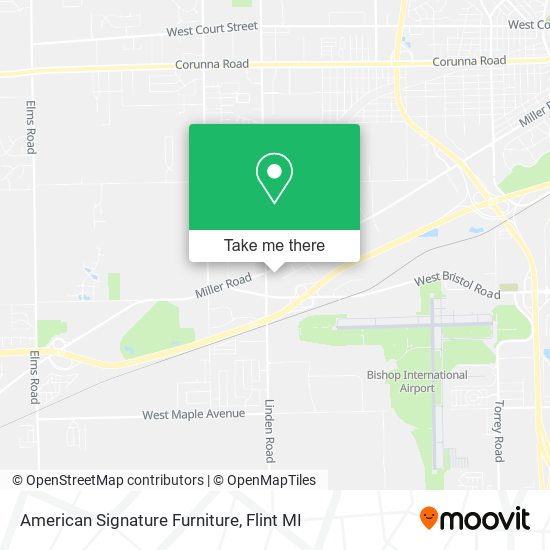 American Signature Furniture map