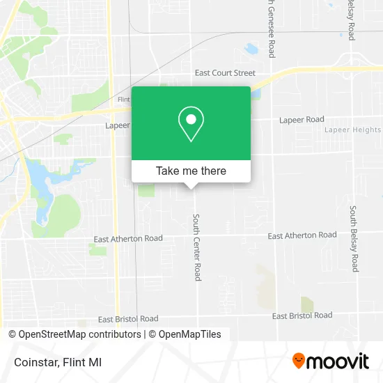 Coinstar map