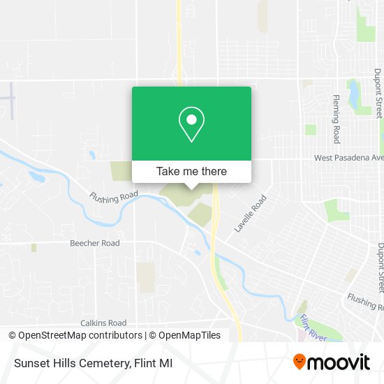 Sunset Hills Cemetery map