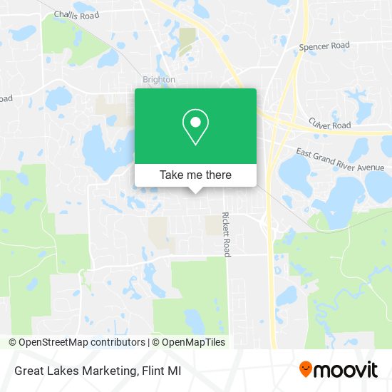 Mapa de Great Lakes Marketing