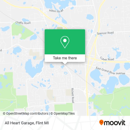 Mapa de All Heart Garage