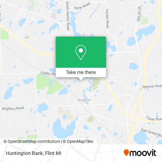 Huntington Bank map