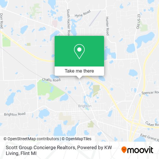 Scott Group Concierge Realtors, Powered by KW Living map