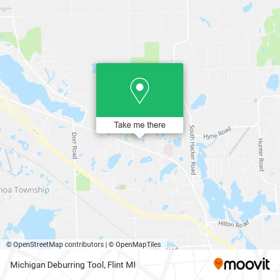 Michigan Deburring Tool map