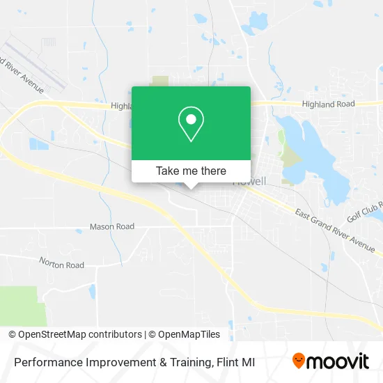 Performance Improvement & Training map