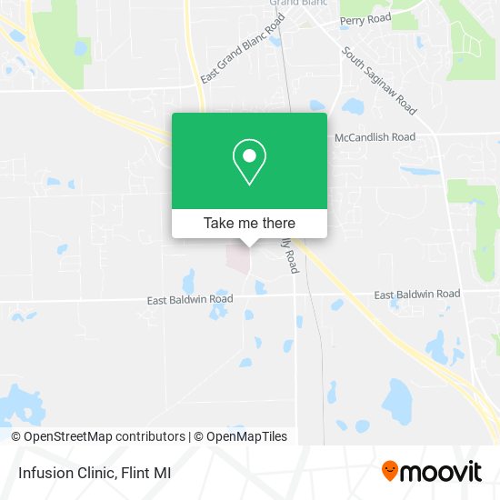 Mapa de Infusion Clinic