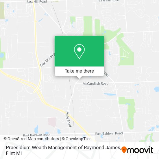 Mapa de Praesidium Wealth Management of Raymond James