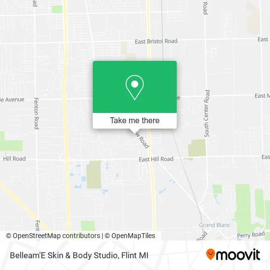 Mapa de Belleam'E Skin & Body Studio