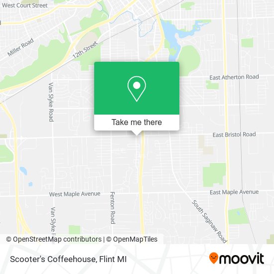 Scooter's Coffeehouse map