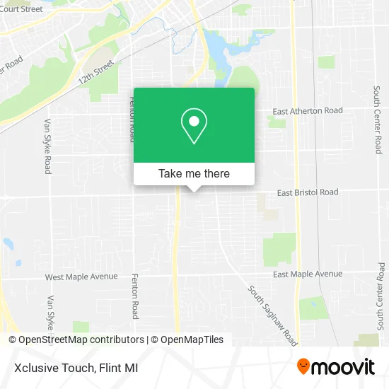 Xclusive Touch map
